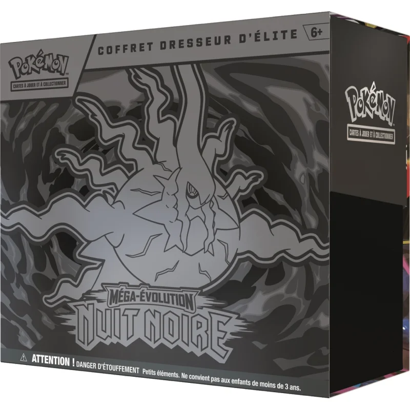 Coffret Dresseur d’Élite – Méga-Évolution : Nuit Noire – Pokémon FR