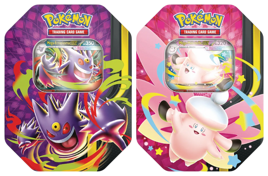 Pokébox -  Clair de Lune - Méga-Mélodelfe ex / Méga-Ectoplasma ex (Modèle Aléatoire)
