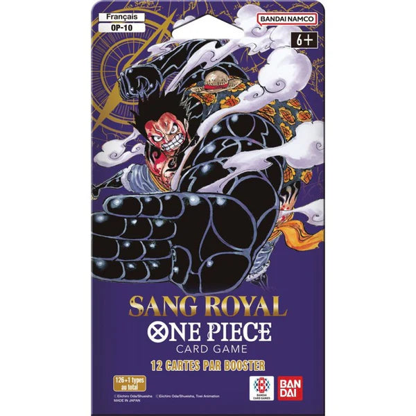 Booster Blister One Piece OP-10 Sang Royal Français