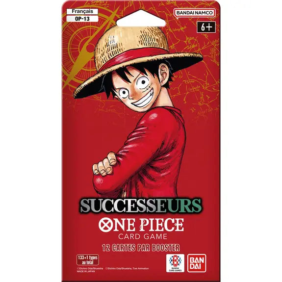 Booster Blister One Piece OP-13 Successeurs Français