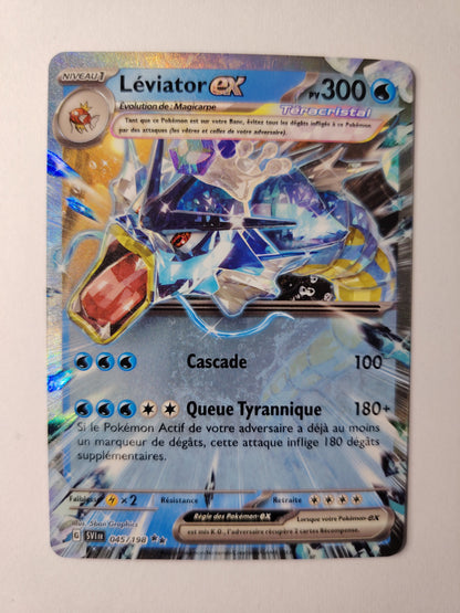 Carte Pokémon Léviator ex 045/198 – Écarlate et Violet – Ultra Rare – FR