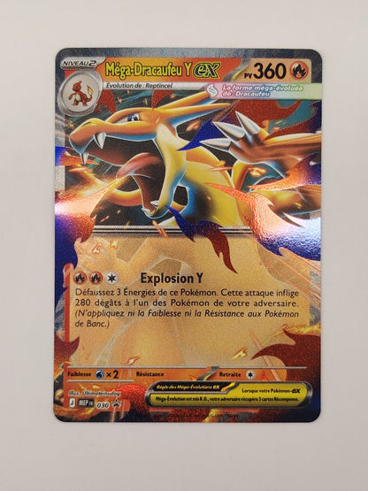 Méga-Dracaufeu Y EX 030 – Carte Pokémon Promo Ultra Rare