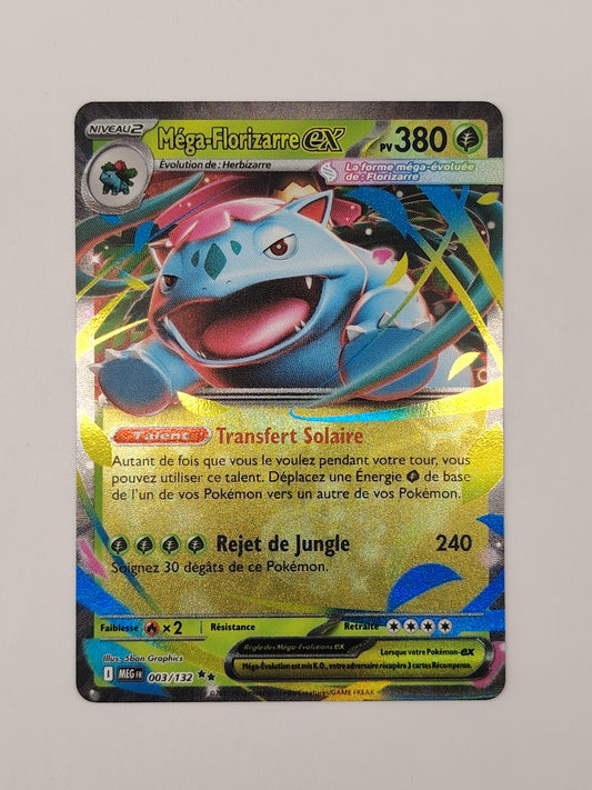 Méga-Florizarre EX 003/132 – Carte Pokémon Ultra Rare
