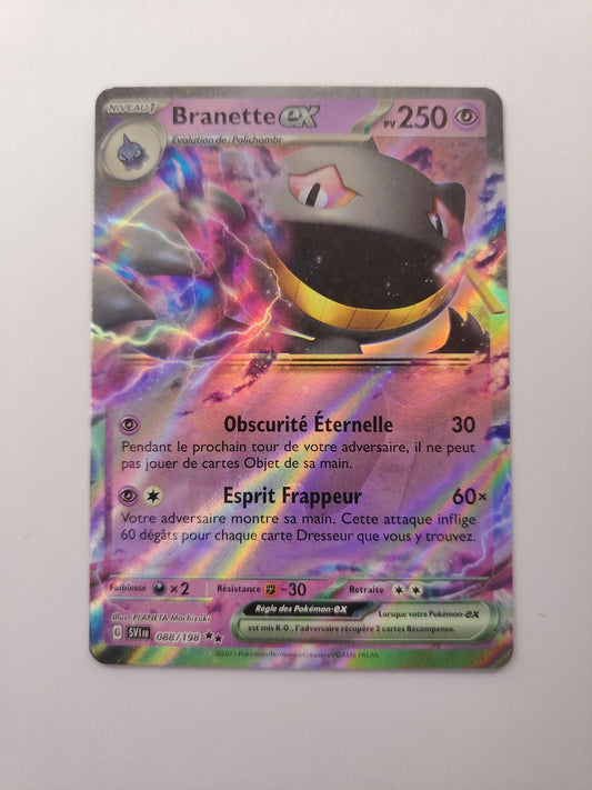 Branette ex 088/198 – Carte Pokémon EX SV1 FR Near Mint