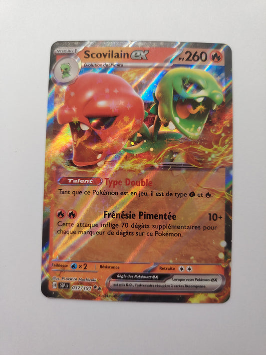 Scovilain ex 037/191 – Carte Pokémon EX SSP FR Near Mint