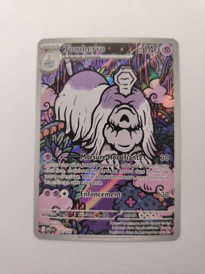 Tomberro 145/132 Illustration Rare (IR) – Méga-Évolution (MEG) – Carte Pokémon FR Near Mint