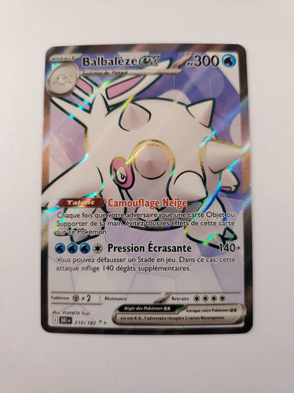 Balbalèze EX 210/182 – Carte Pokémon EX Fable Nébuleuse FR Near Mint