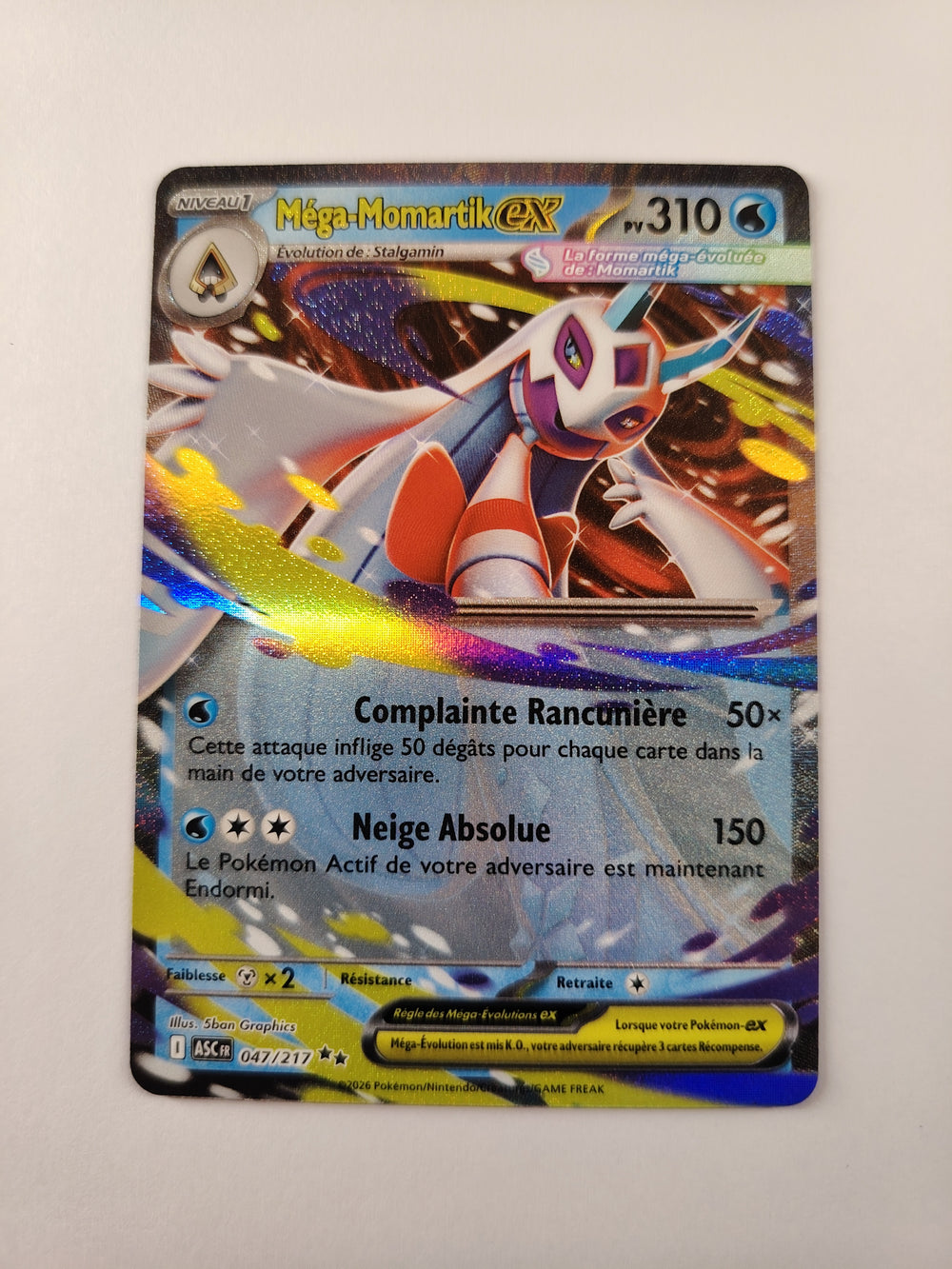 Méga-Momartik EX 047/217 – Carte Pokémon EX FR Near Mint