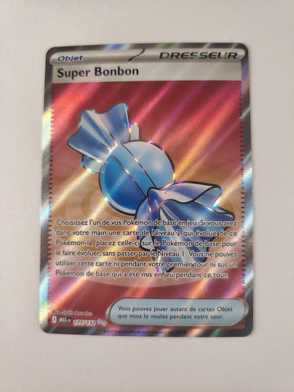 Super Bonbon 175/132 – Ultra Rare Full Art – Méga-Évolution FR | Pokémon