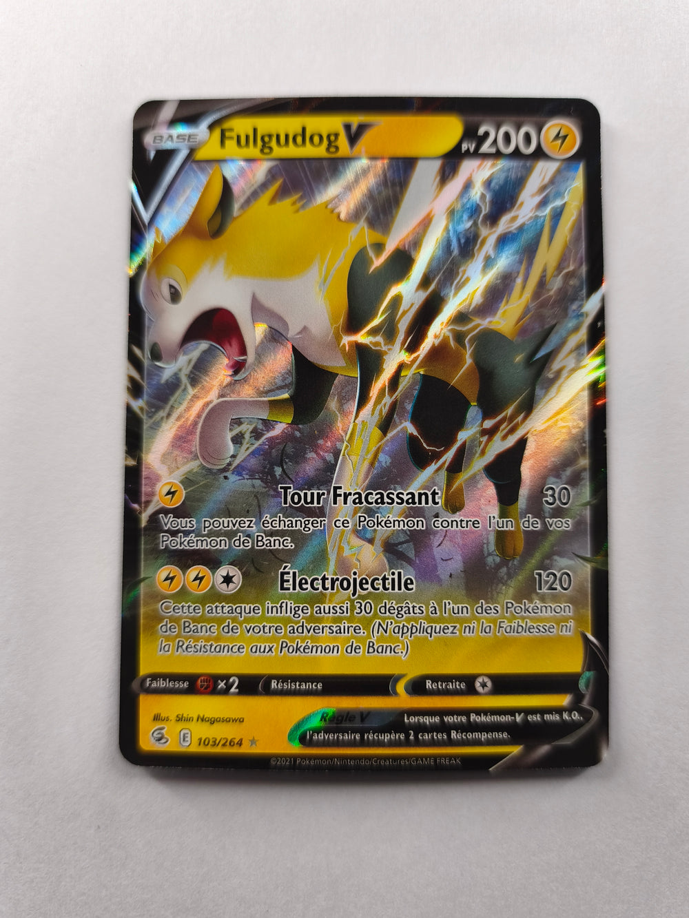 Fulgudog V 103/264 – Poing de Fusion – Français