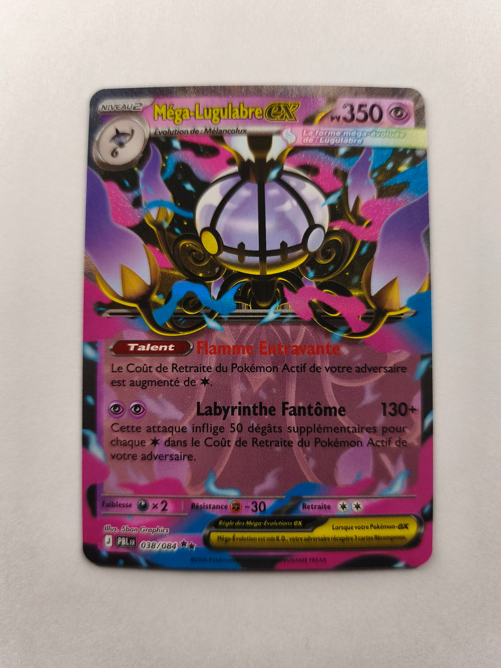 Méga-Lugulabre ex 038/084 – Pokémon – Français