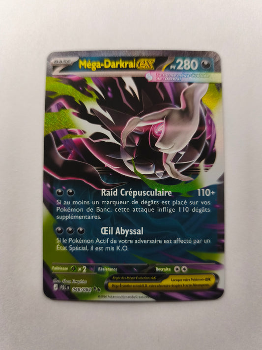 Méga-Darkrai ex 048/084 – Double Rare – Nuit Noire – Français