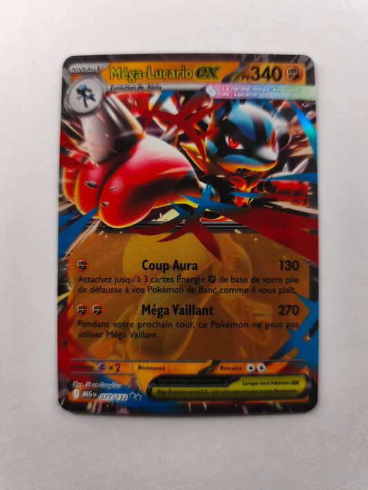 Méga-Lucario ex 077/132 – Méga-Évolution – Français