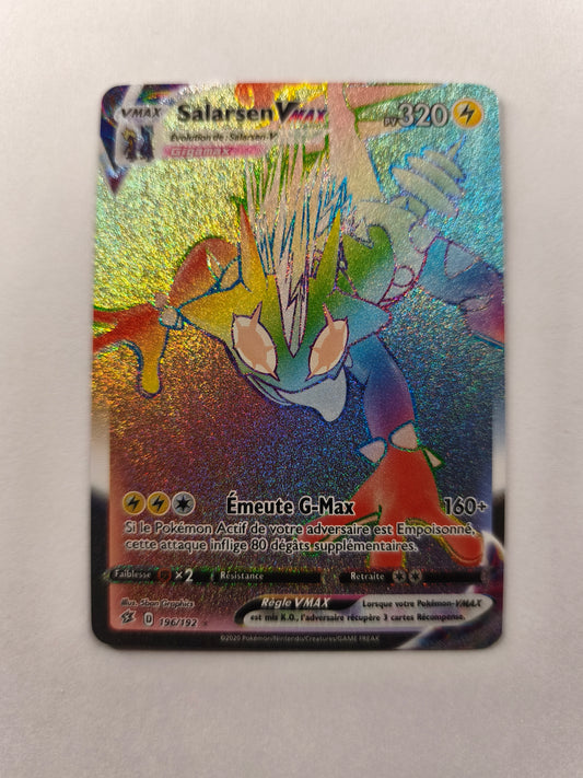 Salarsen VMAX 196/192 – Rainbow Rare – Clash des Rebelles – Français