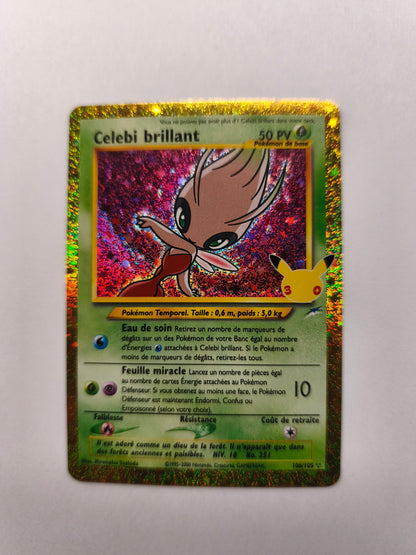 ✨ Celebi brillant 106/105 – Pokémon Français