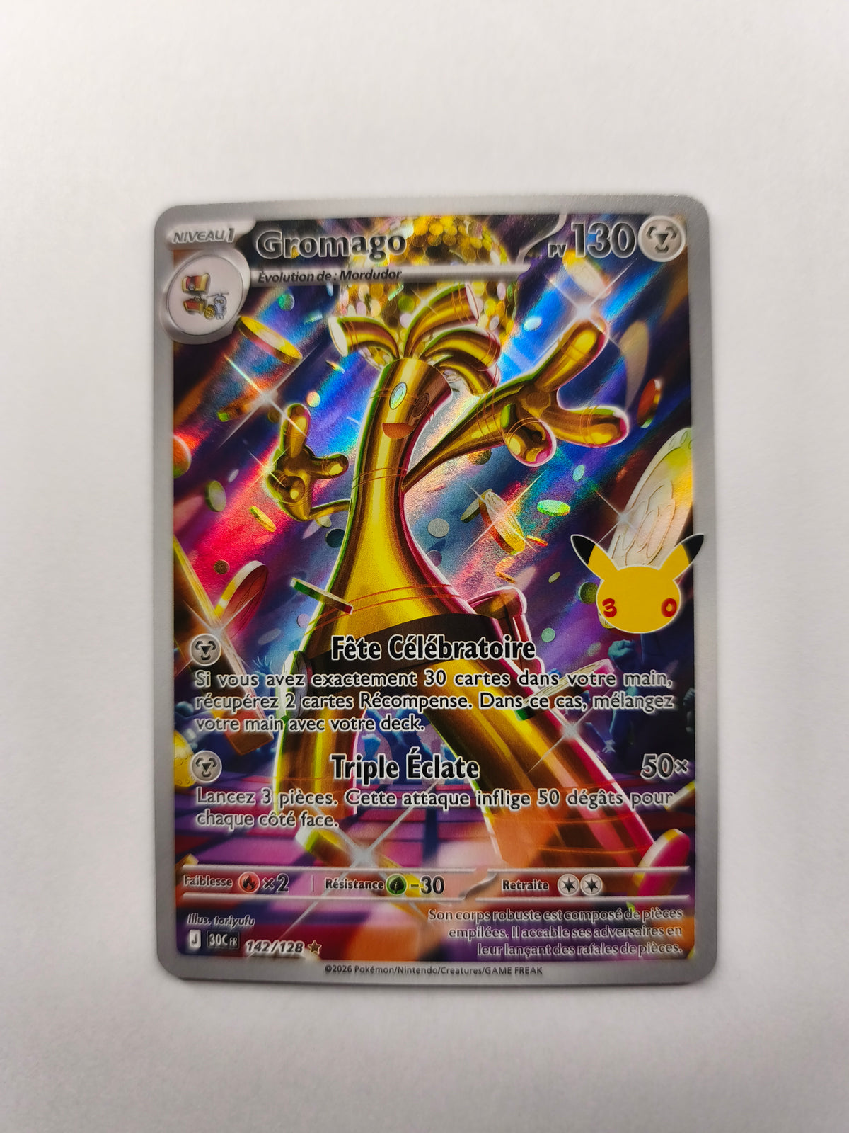 ✨ Gromago 142/128 – Pokémon Français