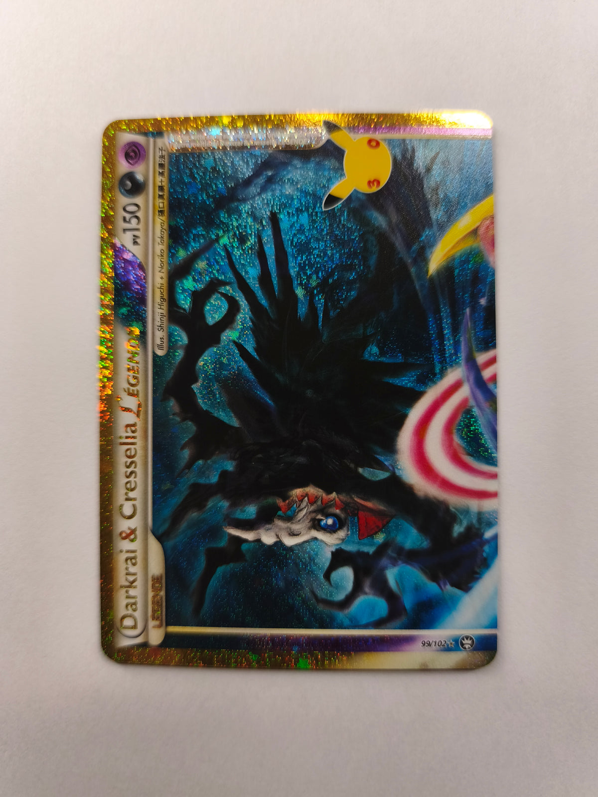 ✨ Darkrai & Cresselia LÉGENDE 99/102 – Pokémon Français