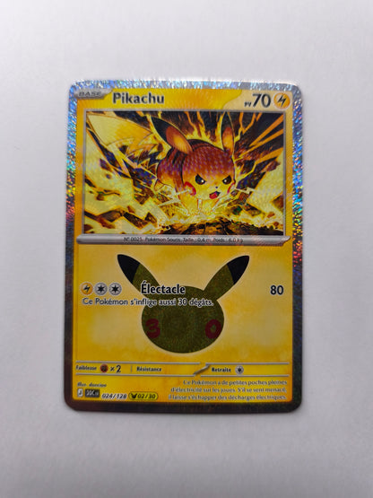 ✨ Pikachu 024/128 – Pokémon Français