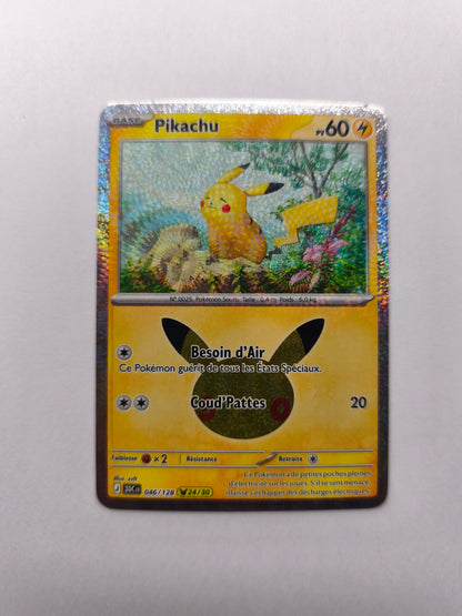 ✨ Pikachu 046/128 – Pokémon Français