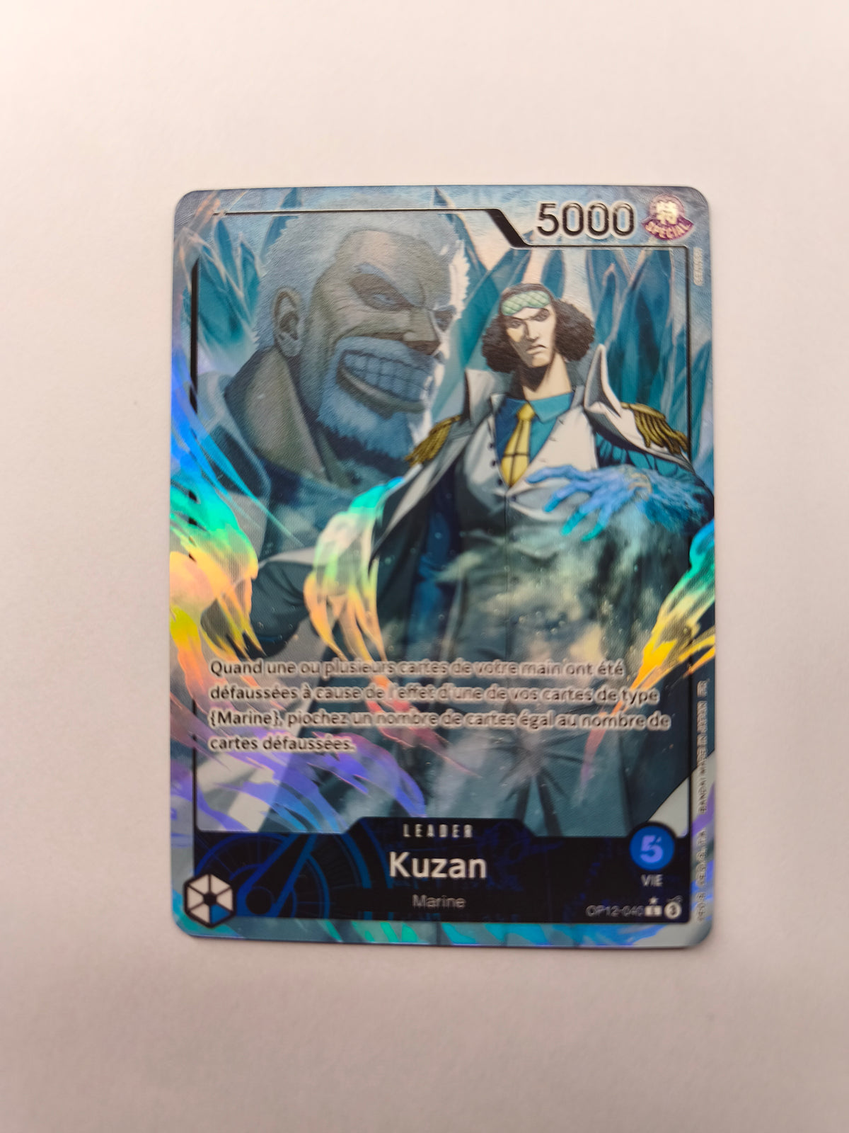 ✨ Kuzan OP12-040 L – One Piece Français