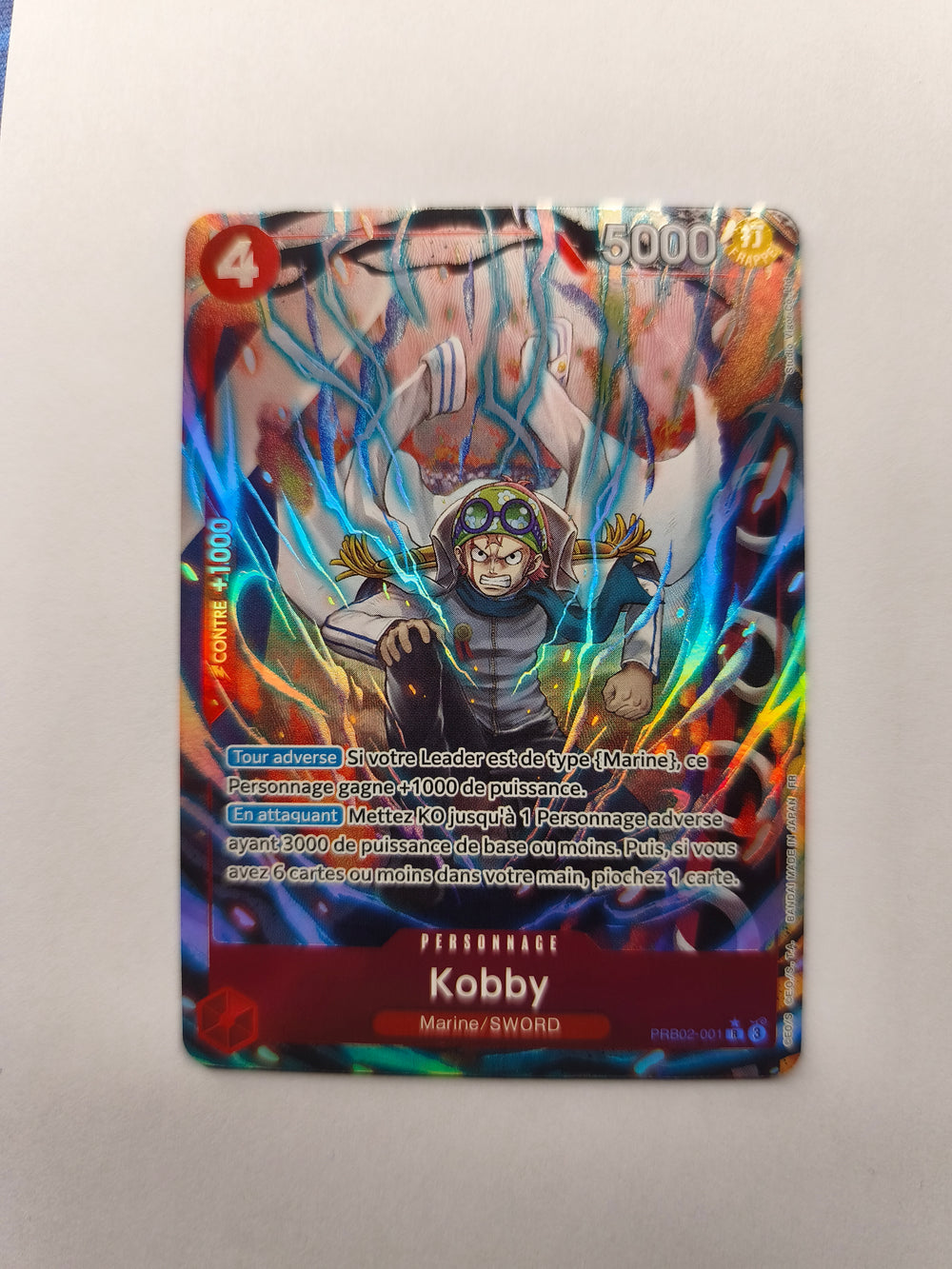 ✨ Kobby PRB02-001 R – One Piece Français