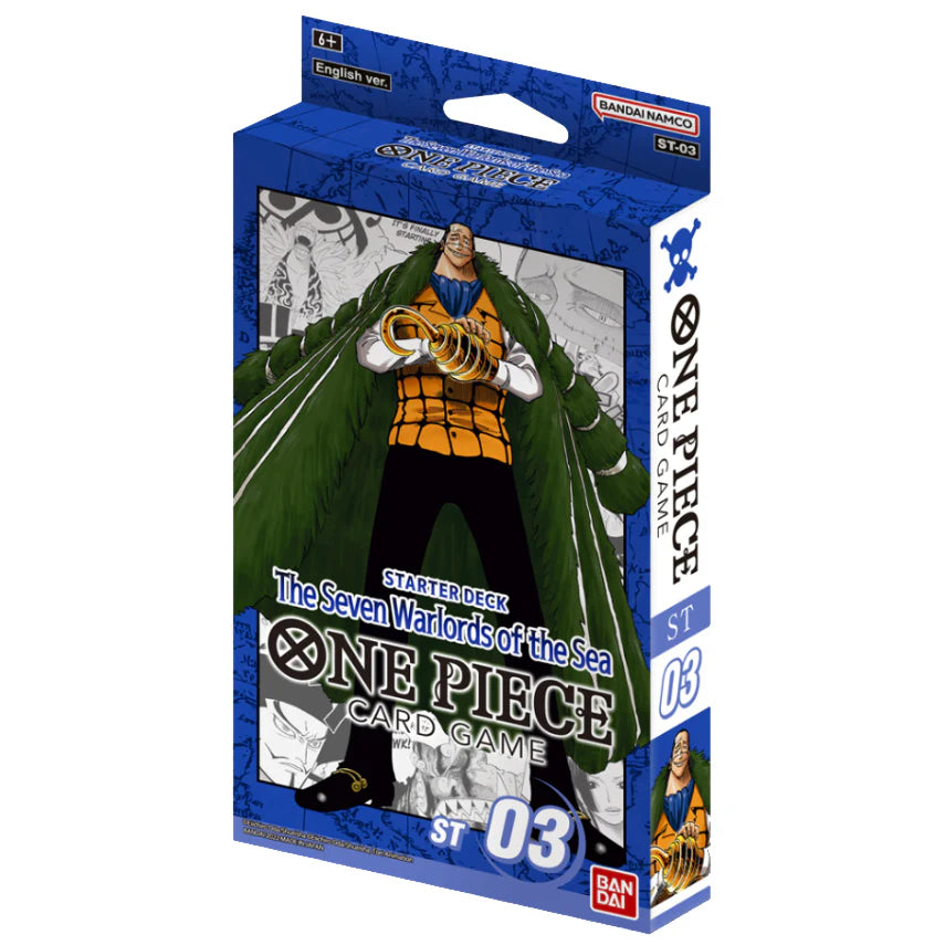 Starter Deck One Piece ST-03 The Seven Warlords of the Sea Anglais