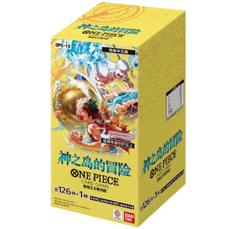 Display One Piece OP-15 – Adventures on Kami’s Island Booster Box Japonaise (24 Boosters)