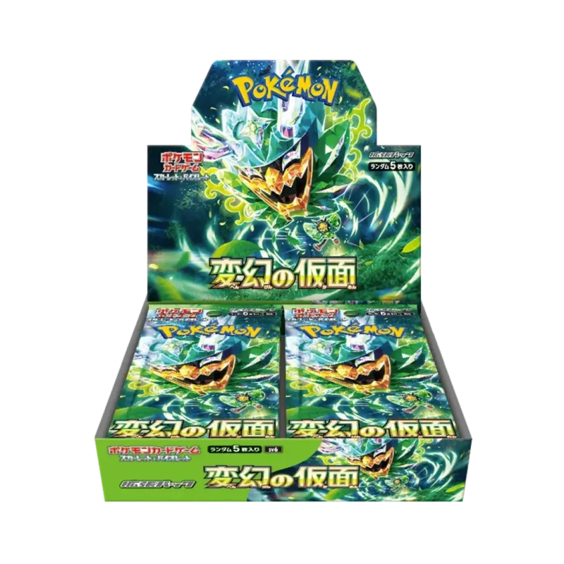 Display Pokémon SV6 Mask of Change – Booster Box Japonaise (30 boosters)