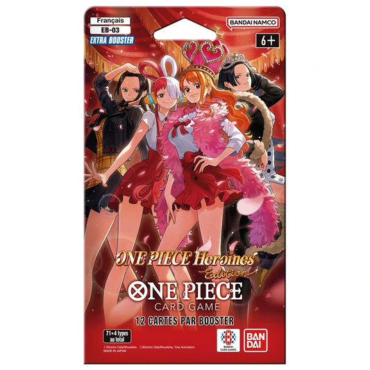Booster Blister One Piece EB-03 Extra Booster Heroines Français