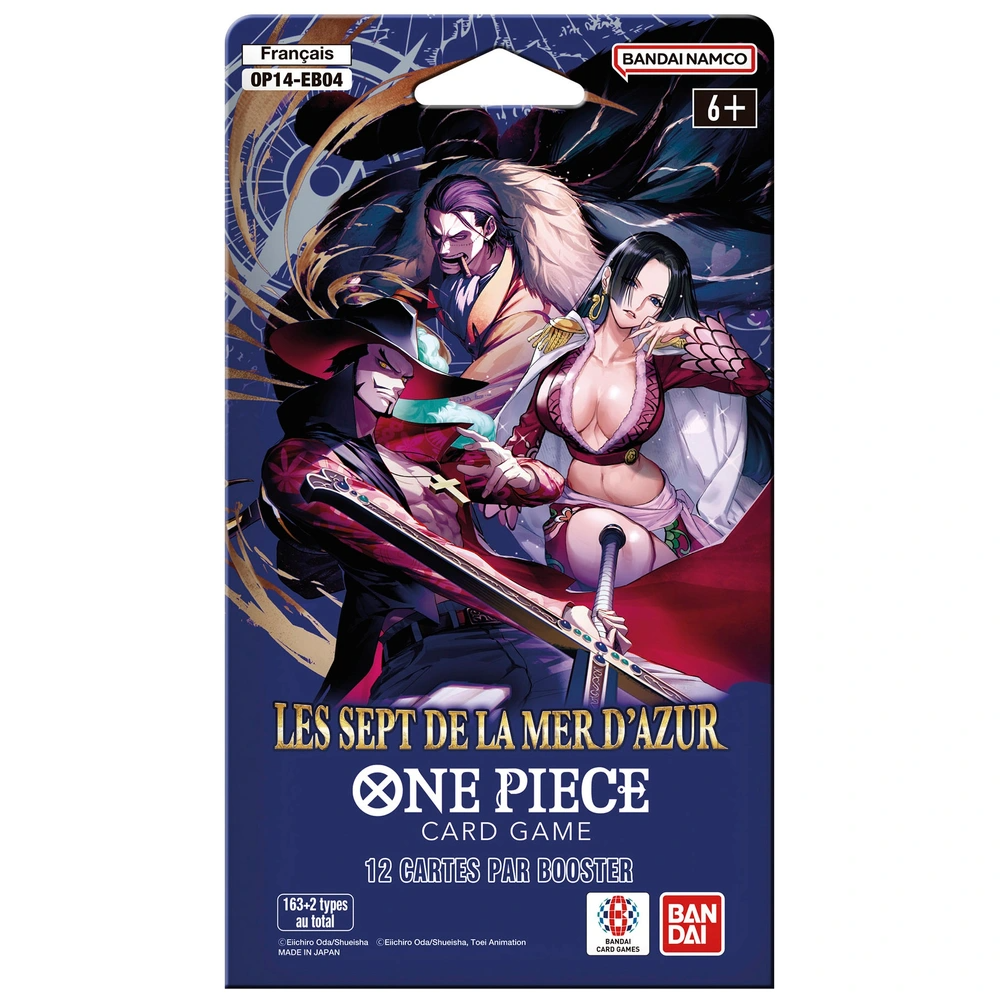 Booster Blister One Piece OP-14 Les Sept de la Mer d’Azur Français