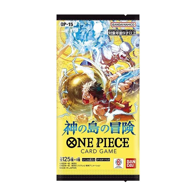 Booster One Piece OP-15 – Aventure sur l’Île des Dieux (Japonais)