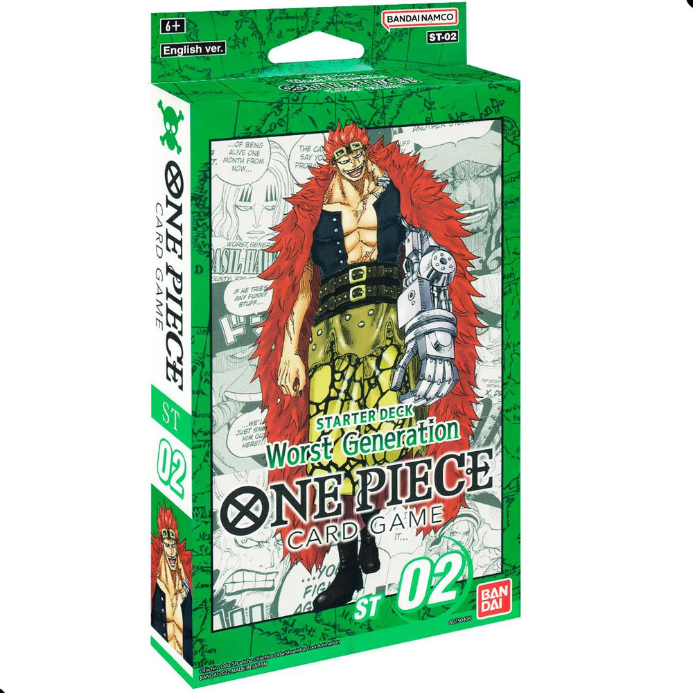 Starter Deck One Piece ST-02 Worst Generation Anglais