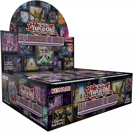 Display Yu-Gi-Oh! Le Labyrinthe du Maître – Boîte de 24 Boosters FR