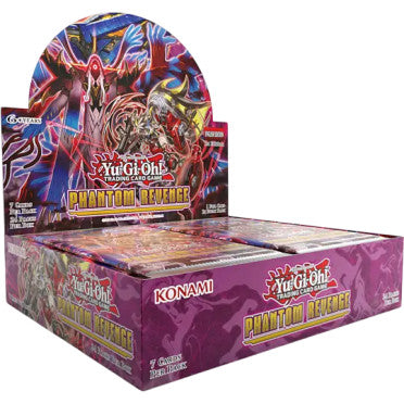 Display Yu-Gi-Oh! La Vengeance Fantôme – Boîte de 24 Boosters (Phantom Revenge FR)